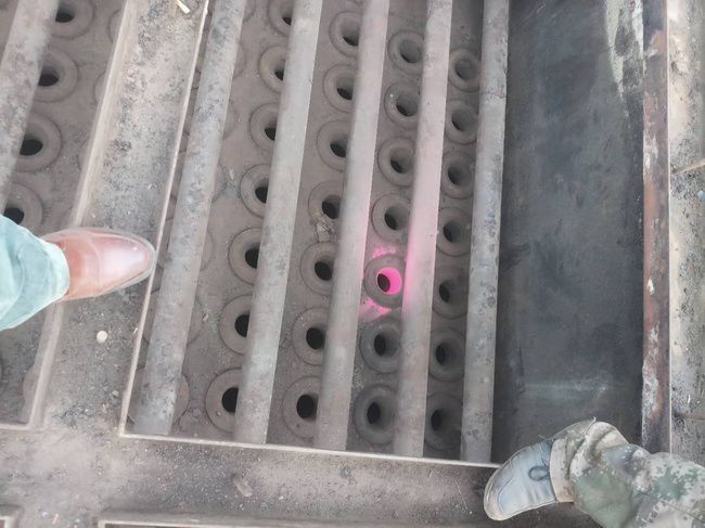 安裝后熒光粉檢漏發(fā)現(xiàn)的漏點(diǎn)